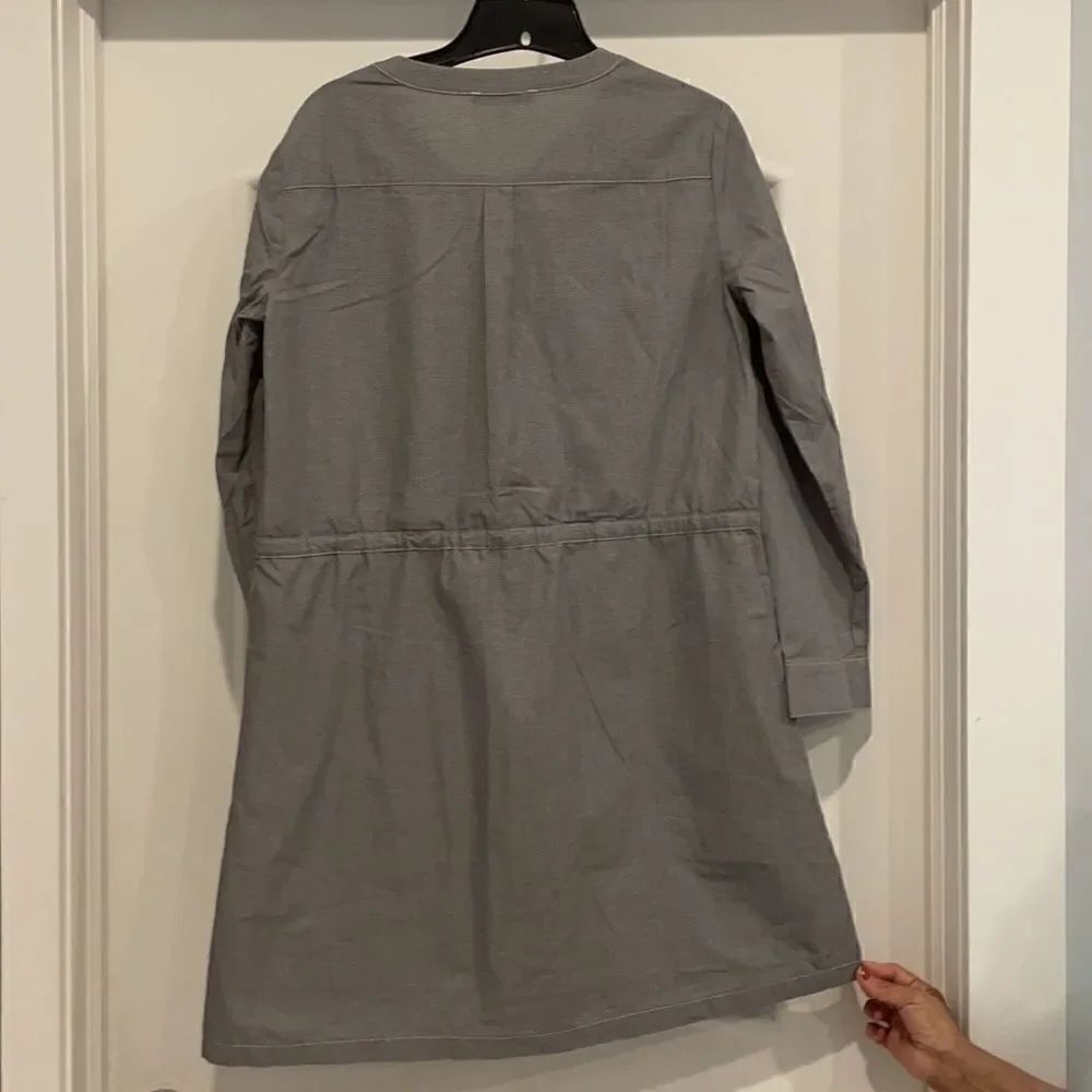 RUE58 GREY AND WHITE SHIRTDRESS. NEW - Picture 11 of 14